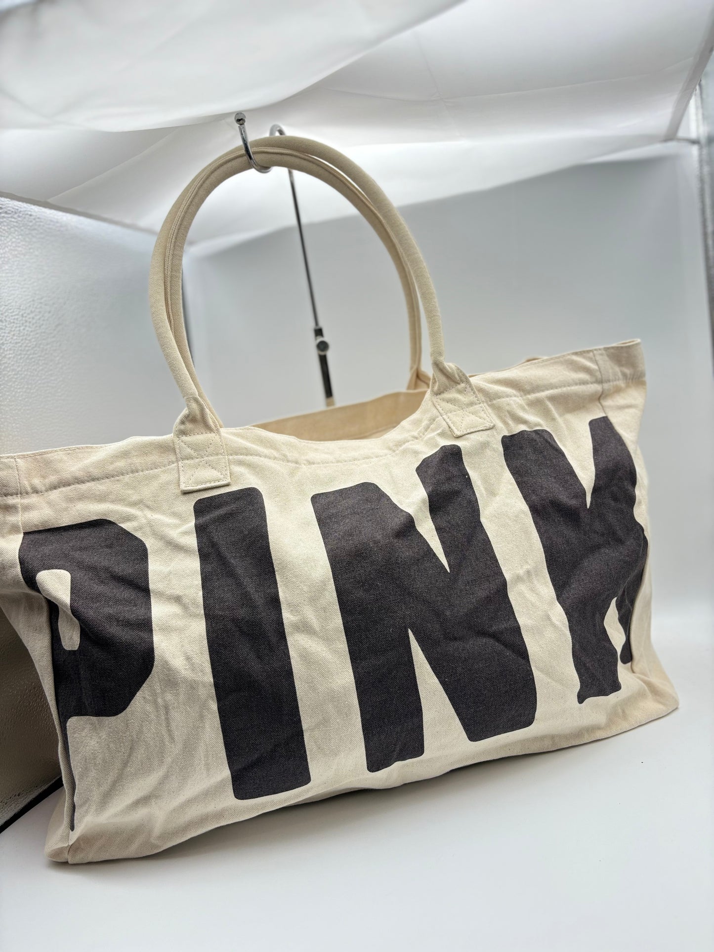 Pink tote