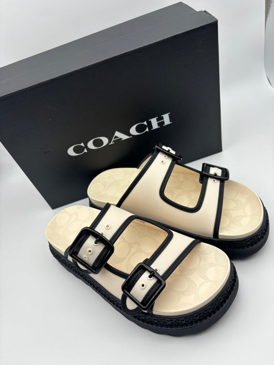 Coach Rubber Sandal